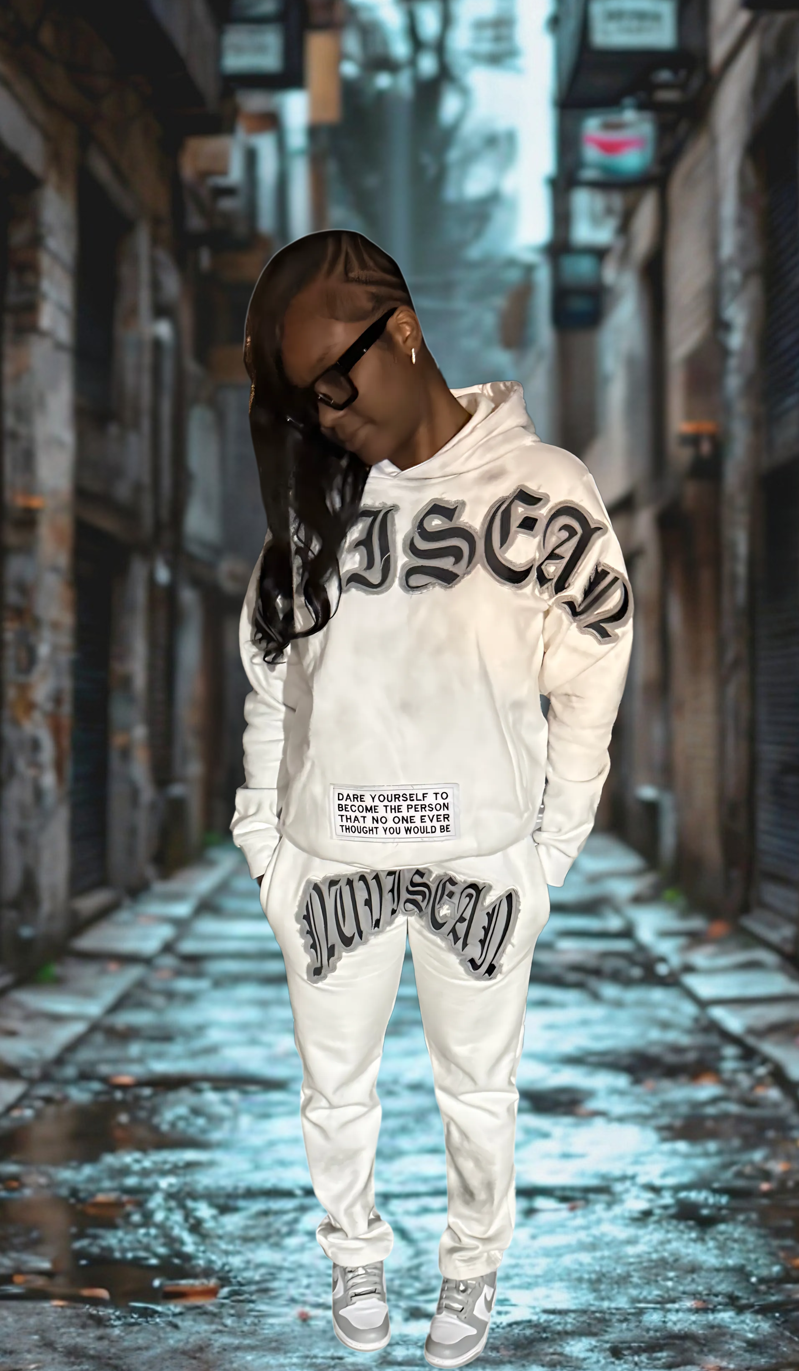 NUVISEAN ADULT GRAFFITI JOGGING SET